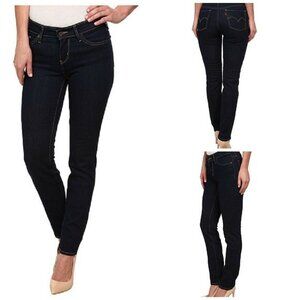 Levi's Womens 712 Slim Fit Mid Rise Dark Blue Jeans 25 x 30 $59.50 188840024 ANB
